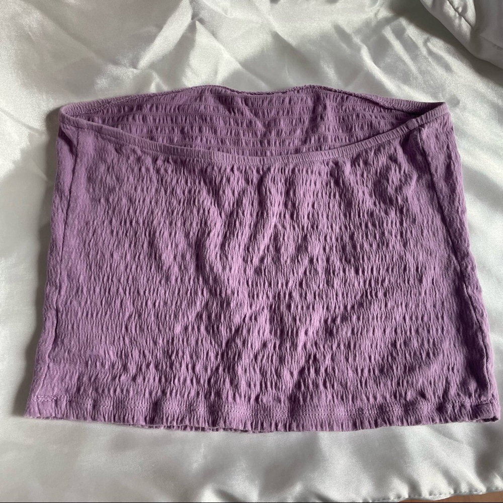 american eagle purple tube top - Picture 2 of 5
